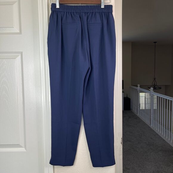 J Crew Jamie Pants Casual Ankle Navy Blue Slack Pants Size 2 #511 - Picture 3 of 12